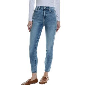 7 For All Mankind Silver Label High-Waisted Ankle Skinny in Santana Size 26